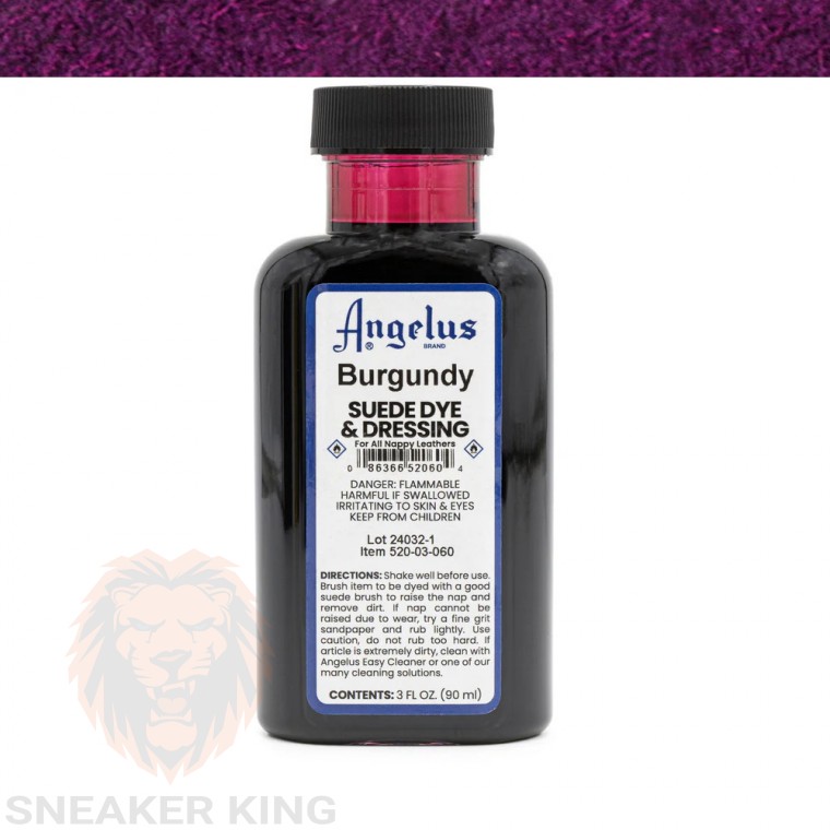 Барвник для замші Angelus Burgundy suede dye (червоне вино) made in USA